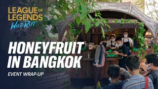 ภาพรวมบรรยากาศภายในงานรถเข็น Honeyfruit