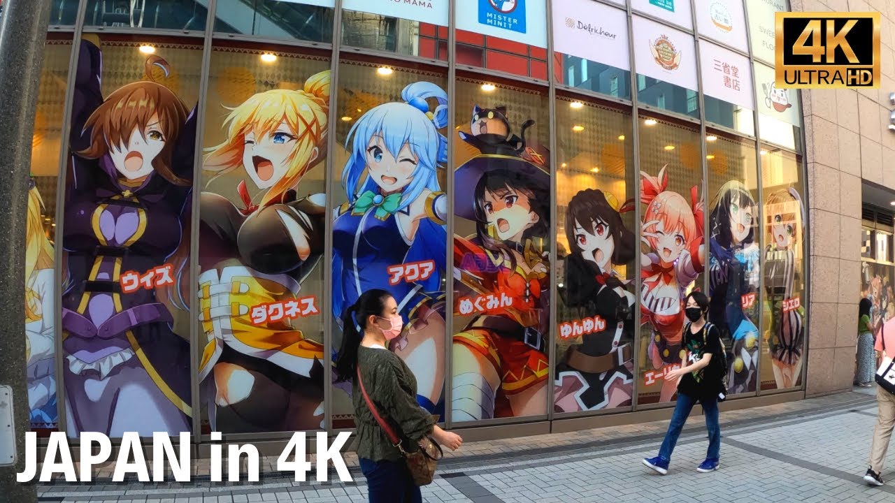 Akihabara, gamers and anime area