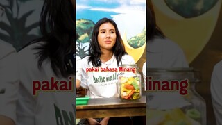 Ternyata ini tantangan yang dihadapi cast Onde Mande! pas syuting pakai bahasa Minang! #shorts