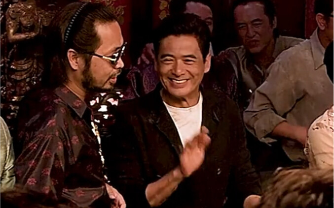 The fake God of Gamblers meets the real God of Gamblers!