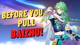 Consider These Before You Pull For Baizhu | Genshin Impact – Pre-Release Character Analysis