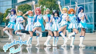 【Love Live!】μ's – 「Wonderful Rush」Cosplay Dance Cover by 波利花菜园(BoliFlowerGarden)