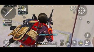 This is the most awesome 2 Squad vs 1man fight ever in my life!!!! (Pubg Mobile)