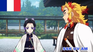 la dernière discussion de shinobu et rengoku 😢💔 : demon slayer VF 🇨🇵 🇨🇵