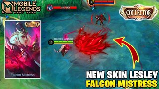 Lesley Falcon Mistress New Collector Skin (November), New Skill Effect | Mobile Legends
