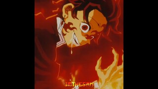Tanjiro is not playing around🥱😈 #fyp #kny #demonslayer #foryou