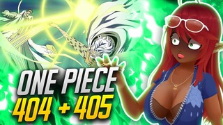 THE FINALE OF THE ARC?! | One Piece Episode 404/405 Reaction