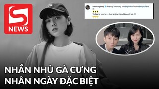 Sơn Tùng nhắn nhủ Hải Tú nhân ngày đặc biệt của 'gà cưng' lúc nửa đêm