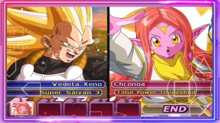 Vegeta XENO SSJ 3 VS Chronoa Time Power Unleashed!