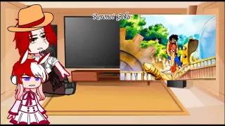 Past Shanks and Uta react to [ Luffy/JoyBoy ]