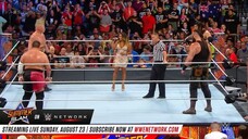 Lesnar vs Reigns vs Joe vs Strowman Universal Title Match SummerSlam