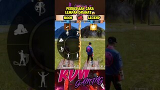 Perbedaan cara lempar granat antara pro vs legend #shorts #freefire