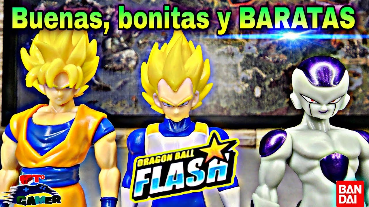 No SH Figuarts | Dragon Ball Flash Bandai | Goku, Vegeta y Freezer |  Geniales ???? | Unboxing + Review - Bilibili