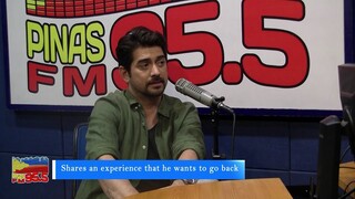 Ian Veneracion shares an experience that he wants to go back