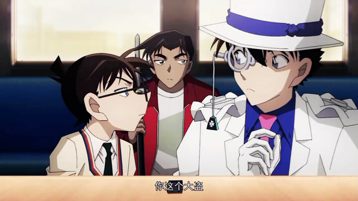 "Conan's attitude toward KID vs. Conan's attitude toward Heiji"