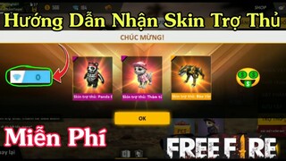 [Garena Free Fire] Hướng Dẫn Nhận Skin Trợ Thủ Thám Tử Báo Đốm Và Báo Vàng Miễn Phí Cực Đẹp.