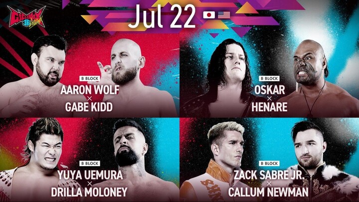 NJPW G1 CLIMAX 36 - 22 July 2026
