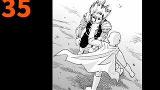 (One Punch Man) Genos bersaing lagi dengan Tuan Saitama |. Versi asli Suiryu muncul |. Analisis cerm