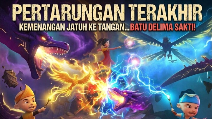 Upin & Ipin Musim 18 | Pertarungan Terakhir Opah vs nenek kebayan