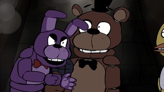 [FNAF/ Erchuang colleagues] Stop chewing so loud but the roles are reversed