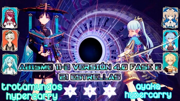 ABISMO 11-3 fase 2 VERSIÓN 4.0 | GENSHIN IMPACT en Español