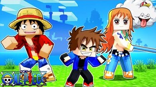 TREVOR foi ADOTADO pelo LUFFY de ONE PIECE no Minecraft