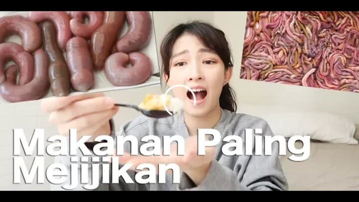 Video terlucu, reaksi video makan makanan aneh