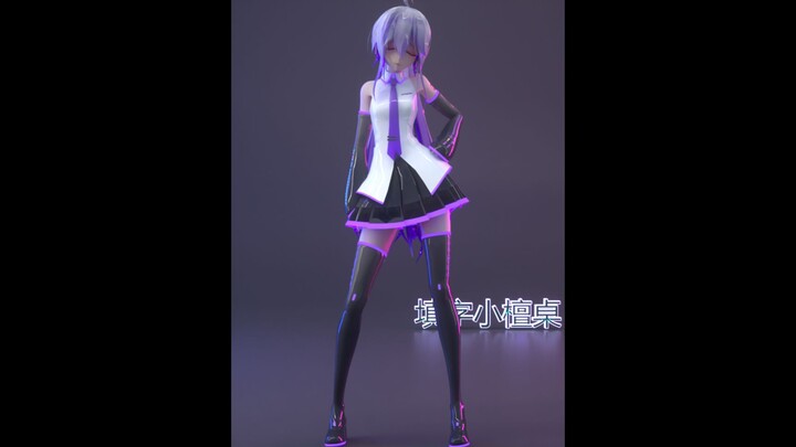 MD Cloth MMD "Say So" rendering HAKU C4D OC yang lemah (layar seluler)