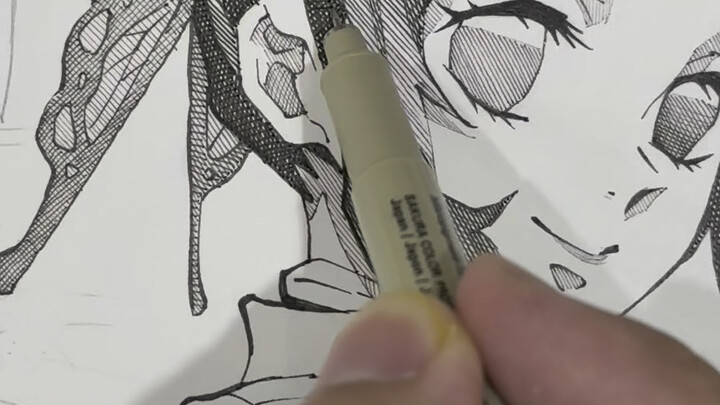 Sudah lama nggak gambar materi Kimetsu.