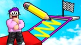 Can We Beat ROBLOX DRAW TO CLIMB!? (ROBLOX DRAWING PICTURE OBBY!)