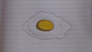 Menggambar telur