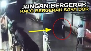 KENA KARMA !! Maling Apes ketahuan mencuri Langsung Dihantam Laras Panjang