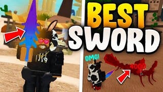 BEST* SWORD FOUND!? in Roblox Islands