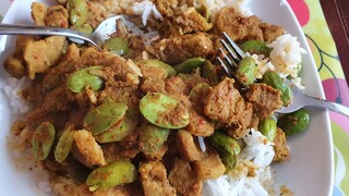 ผัดสะตอหมูสามชั่นยั่วๆเผ็ดๆจร้า(หุหุห)