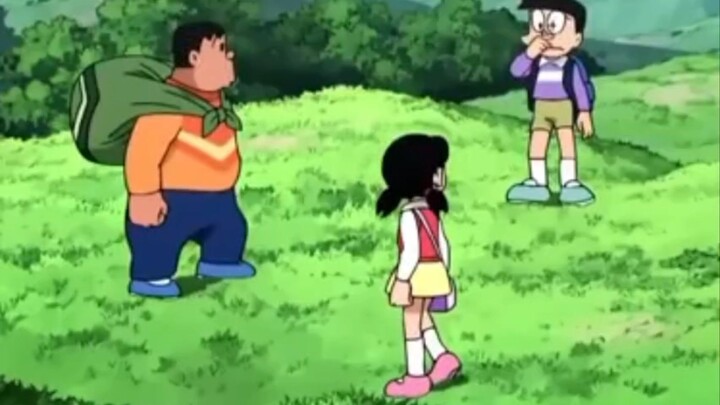suneo shizuka dan giant kabur dari rumah