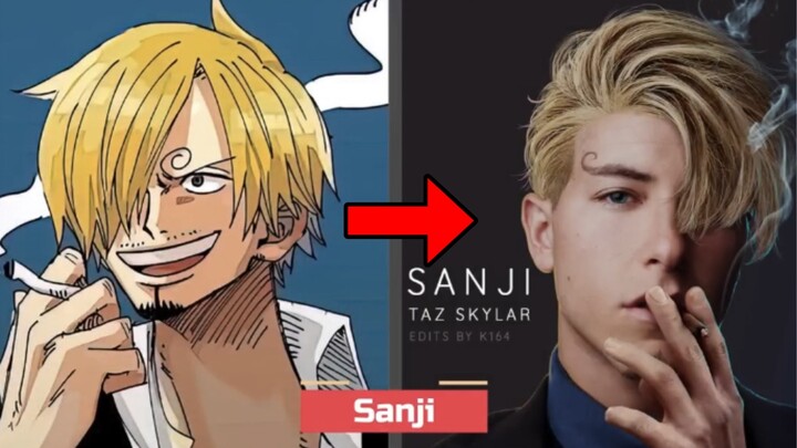 ONE PIECE LIVE ACTION CHARACTERS COMPARED TO THE ANIME