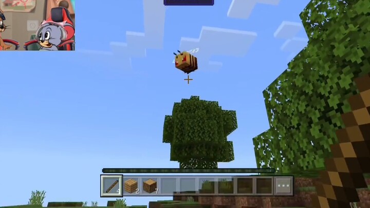 [ Minecraft ] Jerry can actually play MC? (Part 1)