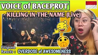 VOICE OF BACEPROT (VOB) - KILLING IN THE NAME (RATM Cover) ||Trans Musicales de Rennes 2021//REACTS