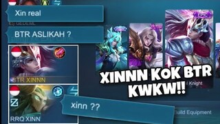 KETIKA XINNN KW KETEMU RRQ XINN INILAH YANG AKAN TERJADI !! XINNN KOK DI BTR KWKW