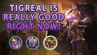 This Is Why The Revamped Tigreal Is Such A Great Tank | Mobile Legends