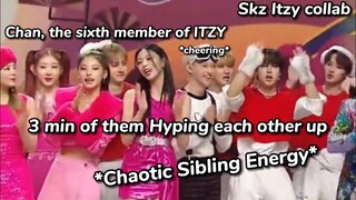 Stray Kids and ITZY being chaotic together ✨