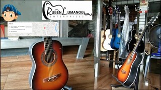 Mini Guitar Fiber Coated Orange