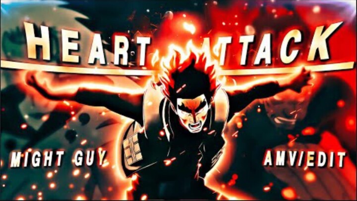 Might Guy Vs Madara Uchiha - Heart Attack [Edit_AMV by KNX editz]