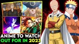 Top 5 Upcoming Anime Of 2023 January  ( Dub ) | Rushi Explained