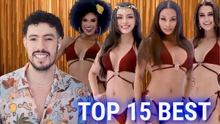 Miss Grand International 2024 TOP 15 BEST Swimsuit Competition