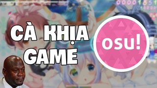 OSU: Game phản xạ siêu dễ dành cho WIBU !? - Review Cà Khịa Game: OSU (Cre: Hoà Nờ Gờ)