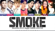 Dynamic Duo_ ZICO_ B.I_ Jay Park_ CHANGMO _ Jessi _Smoke Remix_ Lyrics