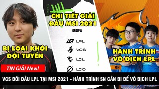 TIN GIẢI 201: VCS ĐỐI ĐẦU LPL TẠI MSI 2021 | RIOT TRUNG ĐIỀU TRA BÁN ĐỘ | SN LÀM GÌ ĐỂ VÔ ĐỊCH?