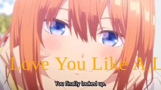 Gotoubun No Hanayome Editz | Cute Yotsuba Nakano- Love You Like A Love Song TikTok |  TikTok Editz.