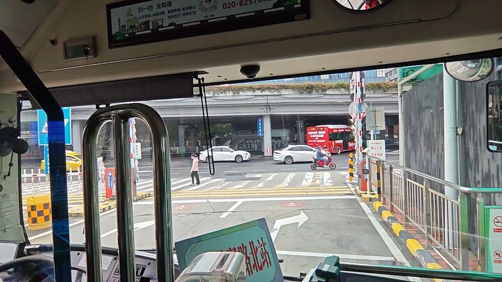 ChinaGuangzhou803roadbusGuangzhou railway stationdrive up toYongtai2025.10.23 09:01train number